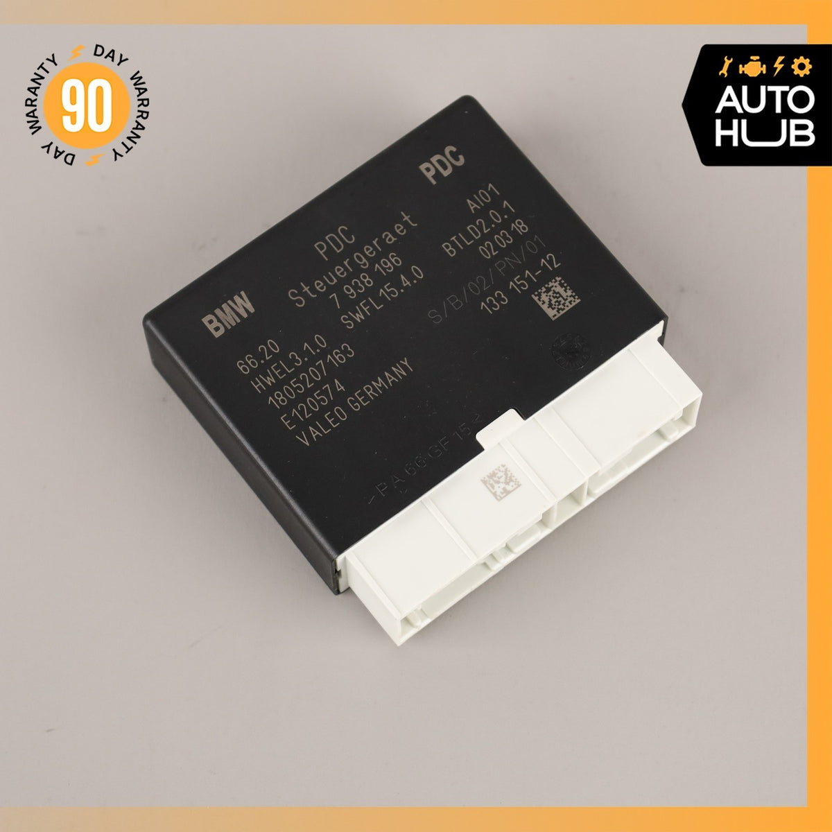 BMW i3 I01 Hybrid Park Assist Control Module Unit 66337938196 OEM - photo 3