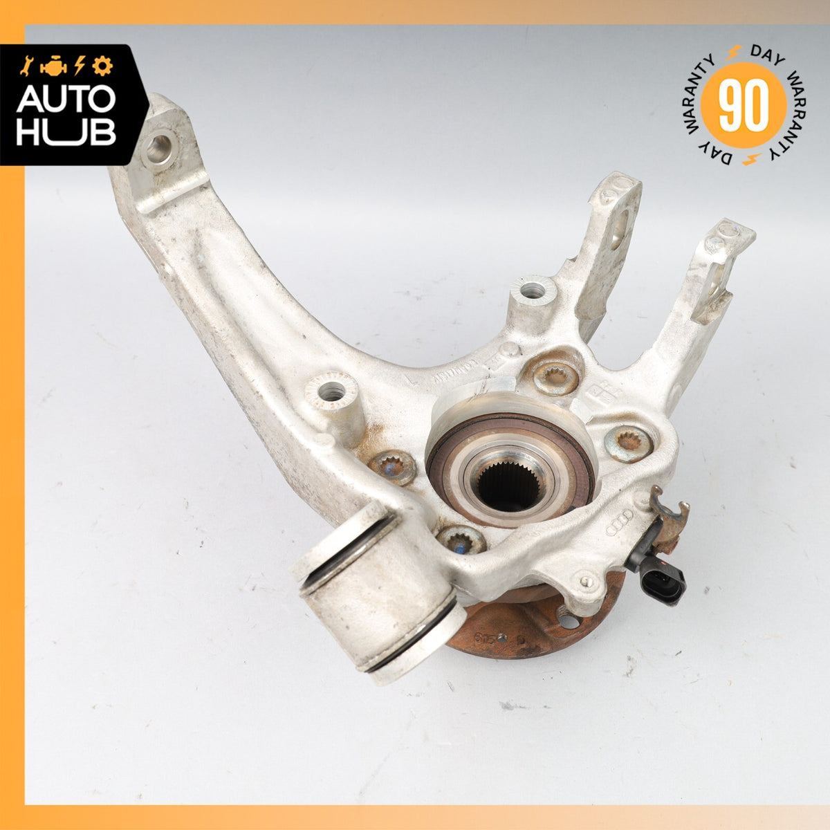 03-13 Bentley Continental GT Flying Spur Rear Left Side Spindle Knuckle Hub OEM - photo 10