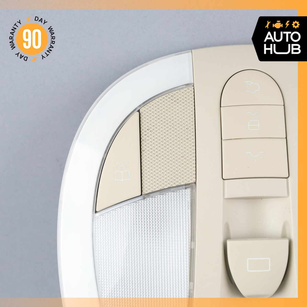 06-11 Mercedes W219 CLS550 CLS500 Front Overhead Dome Light Sunroof Switch OEM - photo 2