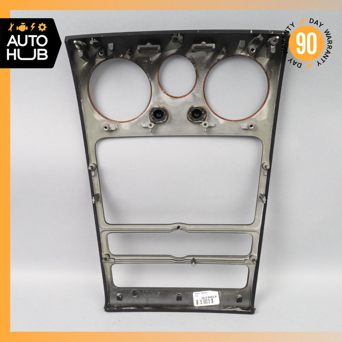 Bentley Continental Flying Spur Center Dashboard Instrument Panel Wood OEM - photo 8