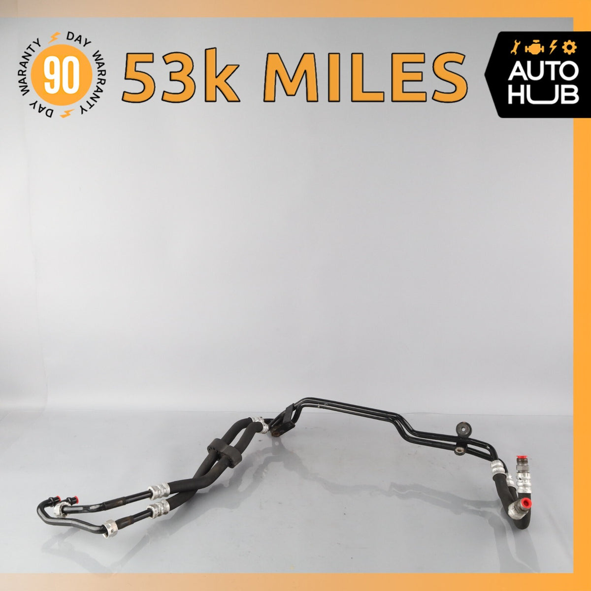 03-06 Bentley Flying Spur GT Left & Right Side Transmission Oil Cooler Line OEM - photo 1