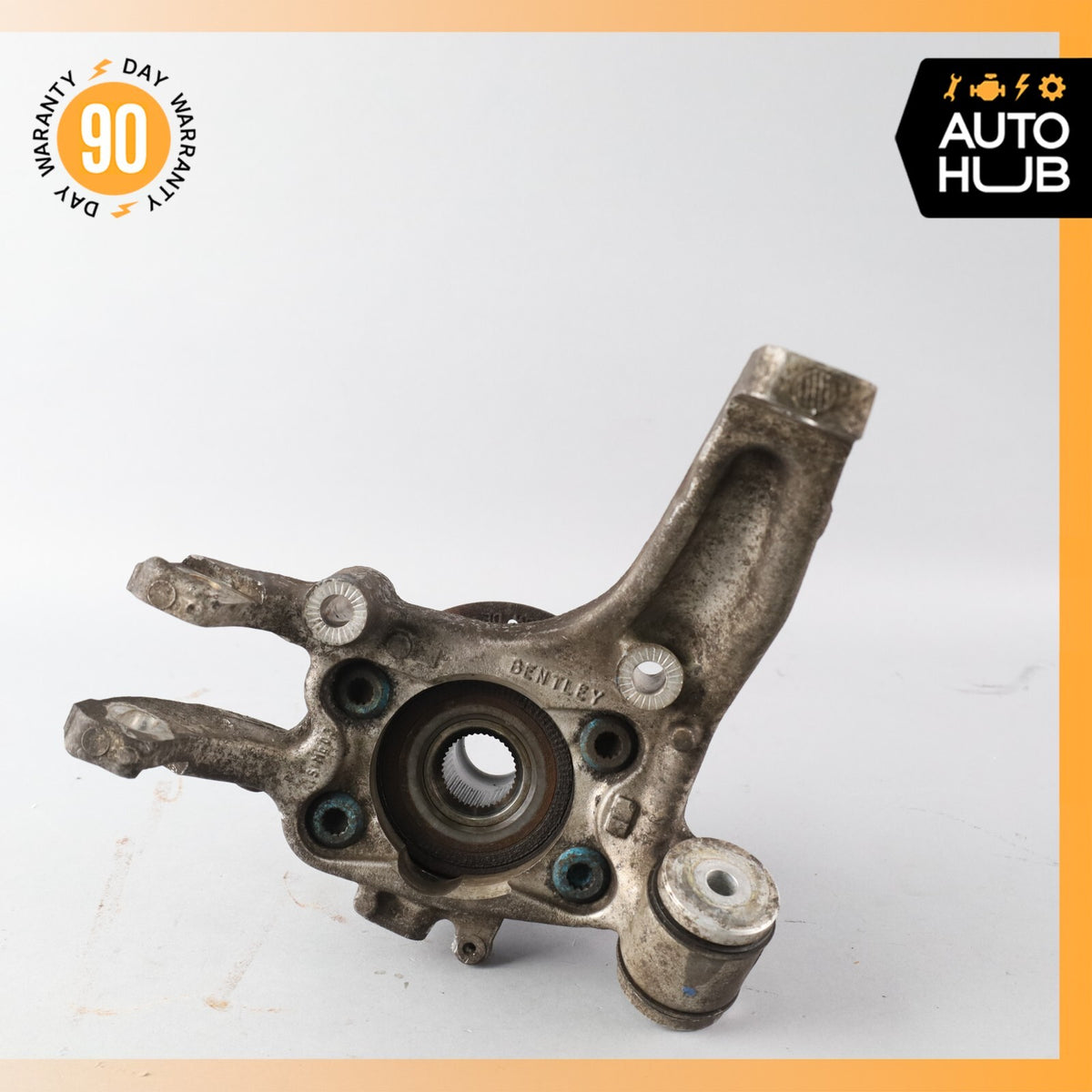 07-11 Bentley Continental GTC Rear Right Side Spindle Knuckle Hub OEM 62k - photo 5