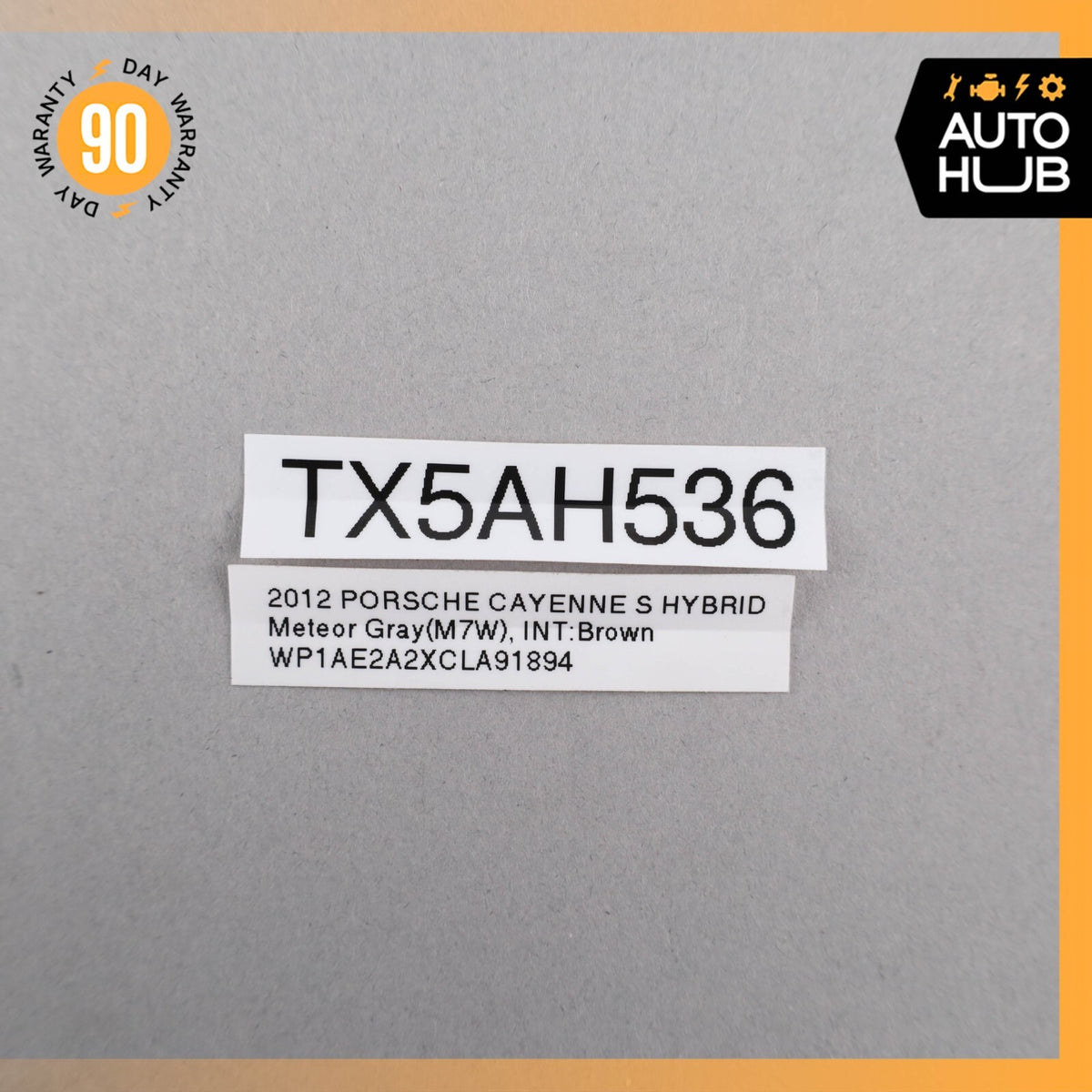 2012 Porsche Cayenne Hybrid S 958 Fuel Line Pipe Hose 95811023512 OEM - photo 10