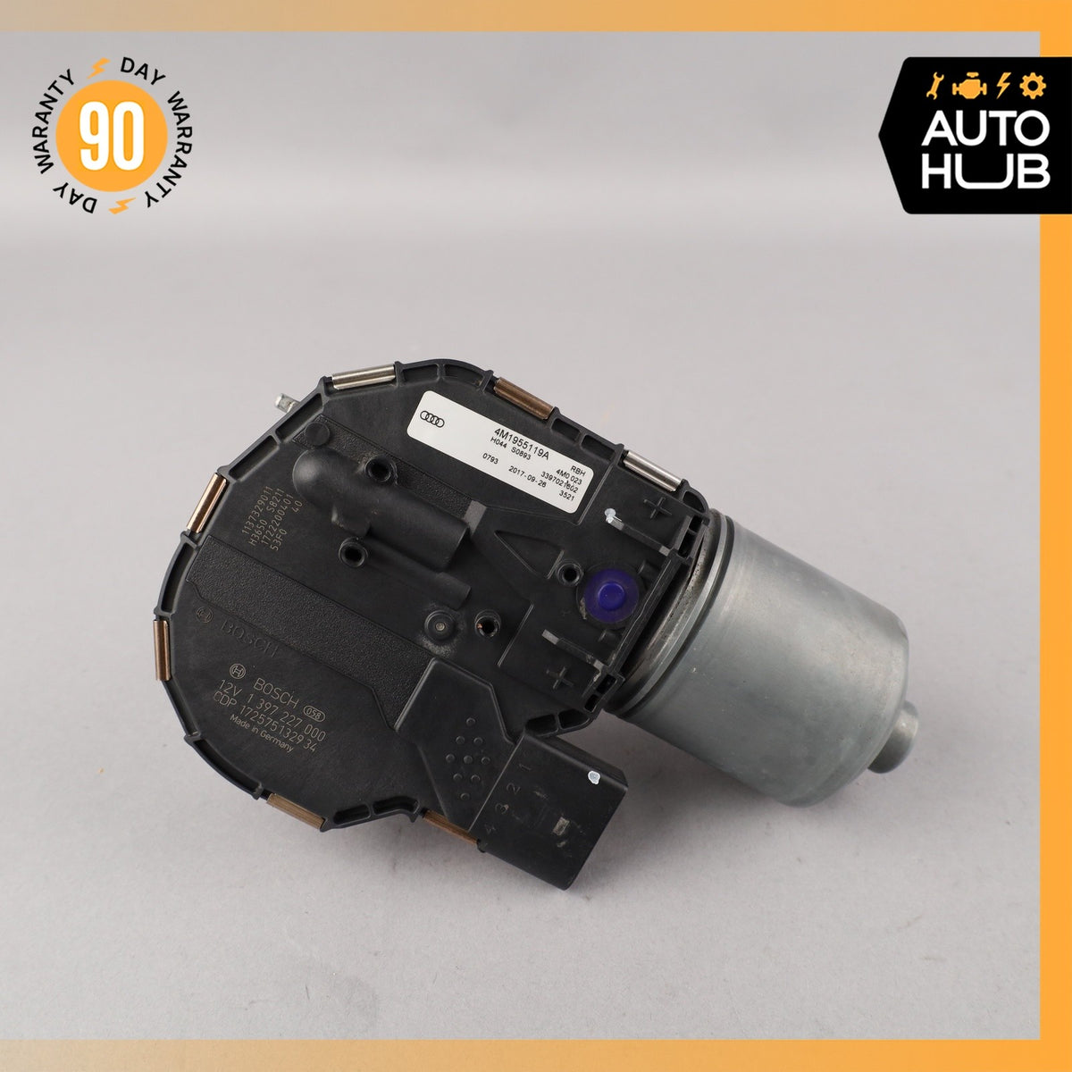 Audi 4M Q7 Windshield Wiper Motor 4M1955023B OEM 87k - photo 2