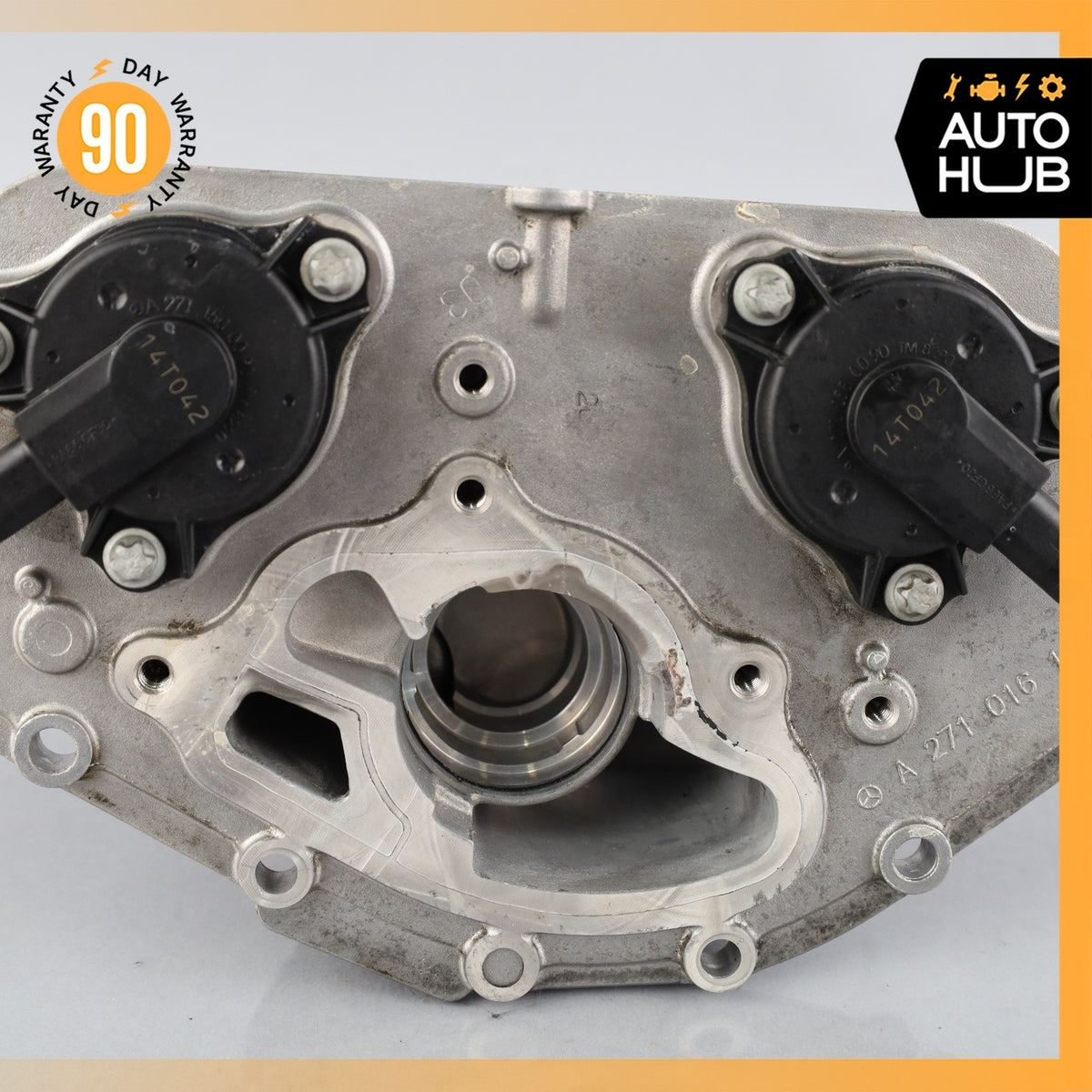 12-15 Mercedes W204 C250 SLK250 Camshaft Housing Front Cover 2710161406 OEM - photo 3
