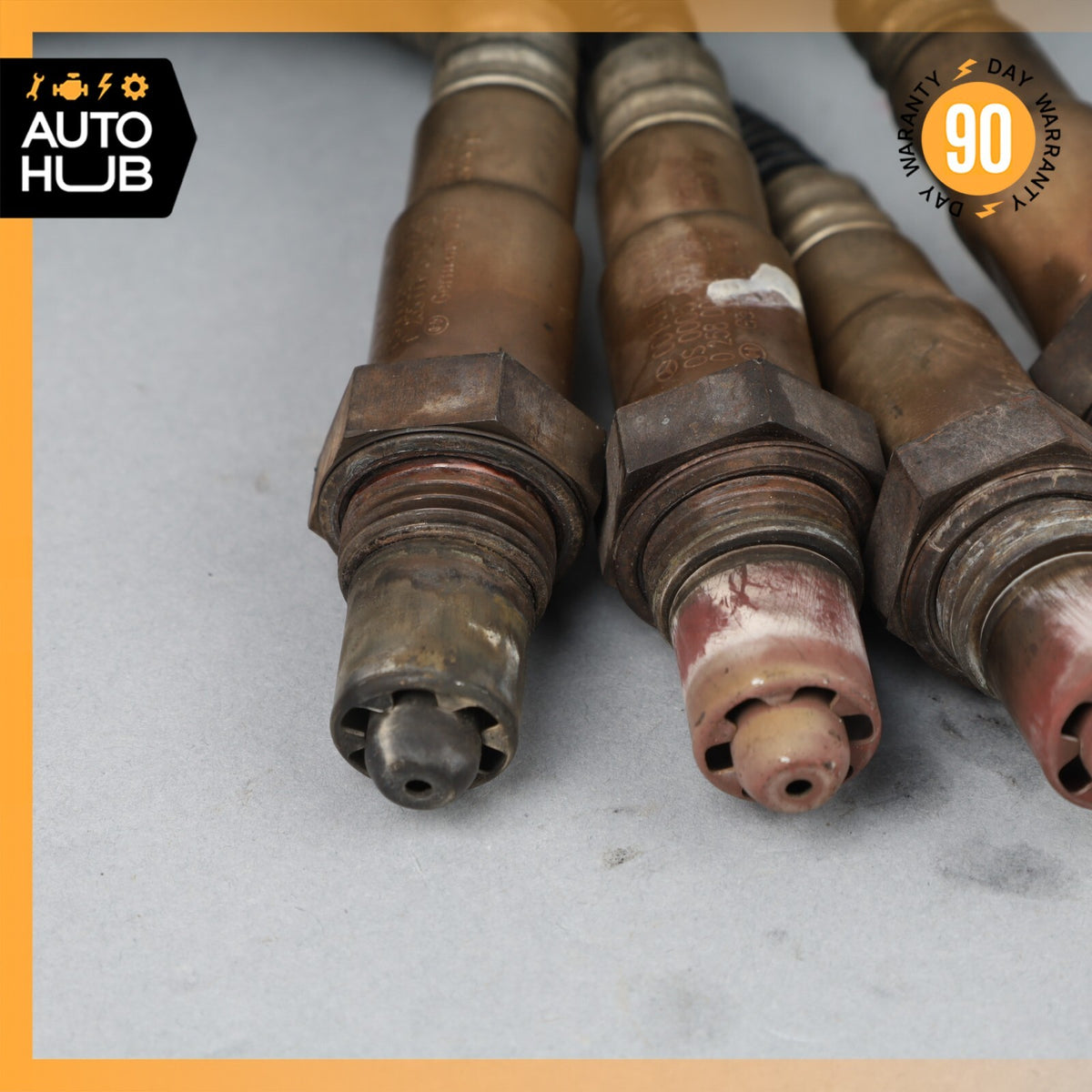 Mercedes W211 E55 AMG CLS500 Left Side Oxygen O2 Sensor Lambda Set of 4 OEM - photo 3