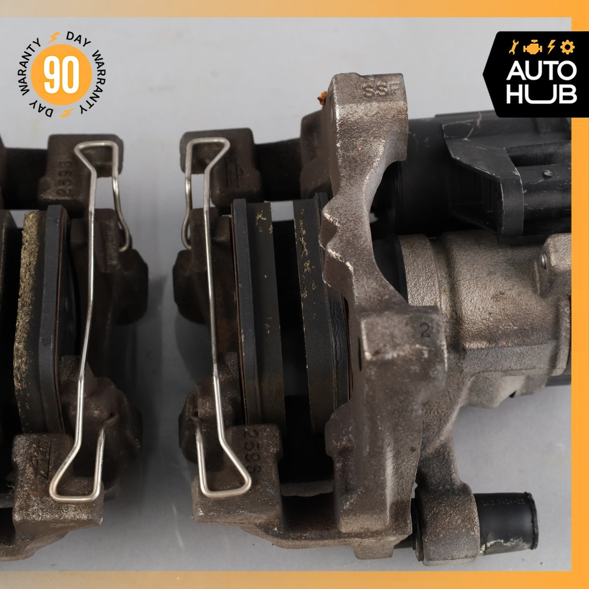 15-20 Audi 8V A3 Rear Left & Right Brake Caliper Set w/ Actuator OEM - photo 15