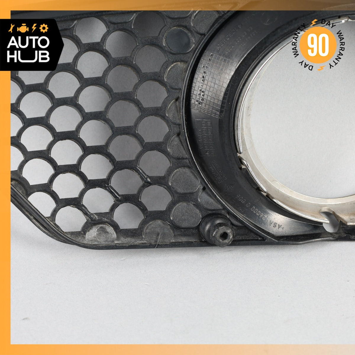 08-11 Mercedes W204 C300 C350 AMG Sport Bumper Right Fog Light Grille Grill OEM - photo 8
