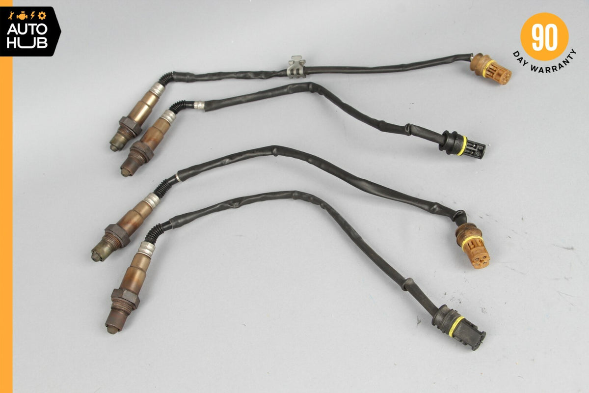 03-08 Mercedes R230 SL500 SL55 AMG Oxygen O2 Sensor Lambda Set of 4 OEM - photo 1