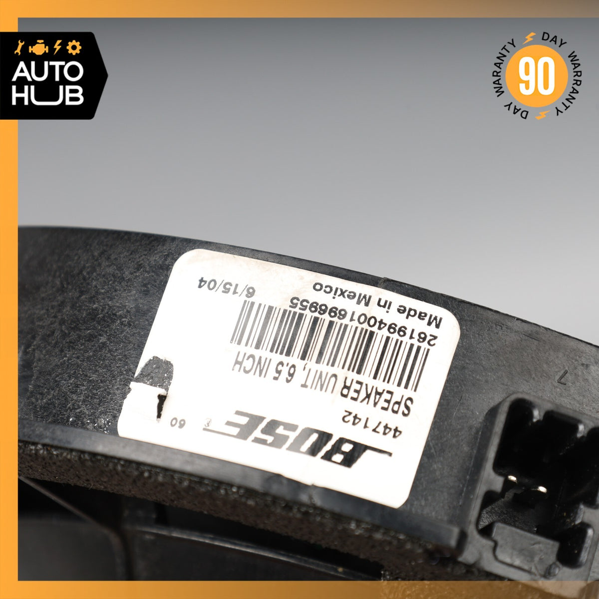 03-13 Maserati Quattroporte M139 Audio Sound Speaker Rear Right or Left Side OEM - photo 13