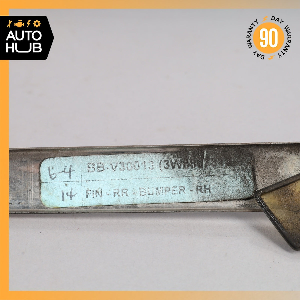 03-10 Bentley Continental GTC GT Rear Right Side Bumper Molding Trim Chrome OEM - photo 10