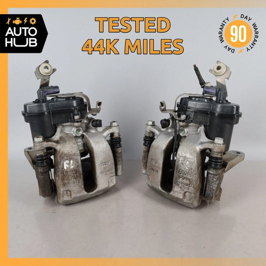 BMW G05 X5 X6 Rear Left & Right Brake Calipers Set w / Actuator OEM 44k - photo 1