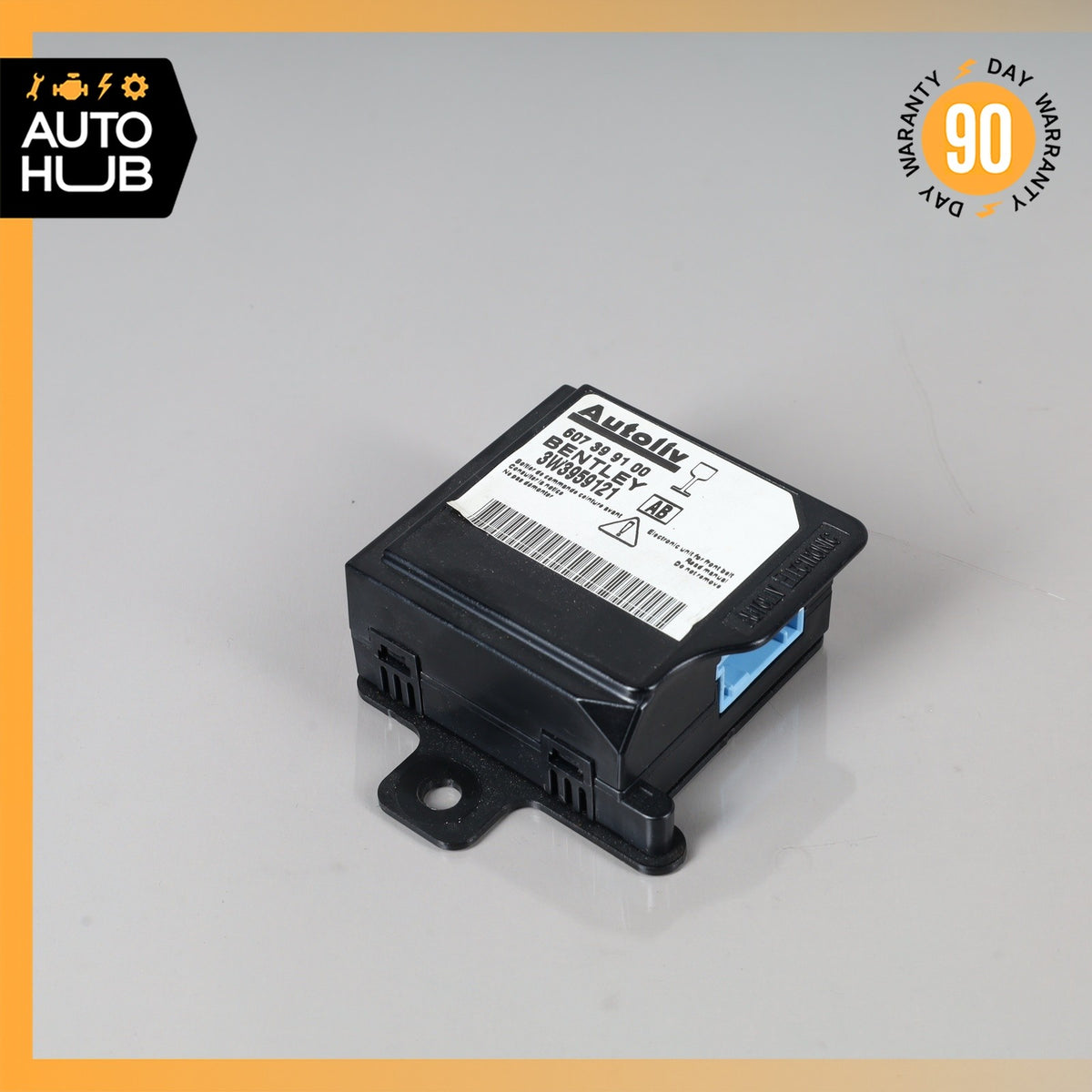03-10 Bentley Continental GTC GT Safety Bag Sensor SRS Control Module OEM 40k - photo 2