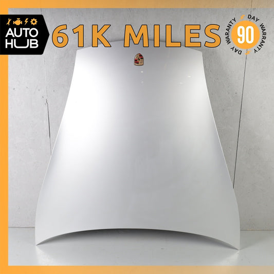 97-05 Porsche Boxster 986 911 996 Hood Panel Assembly Silver OEM 61k - photo 1