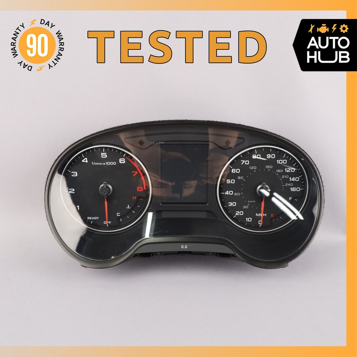 17-20 Audi 8V A3 Instrument Cluster Speedometer OEM 115k - photo 1