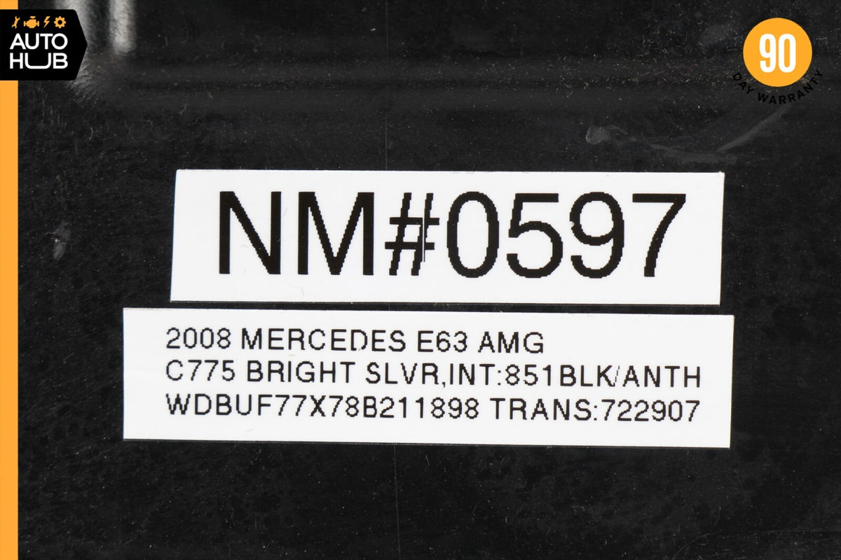 07-09 Mercedes W211 E63 AMG E550 Dashboard Glove Box Storage Compartment OEM - photo 12