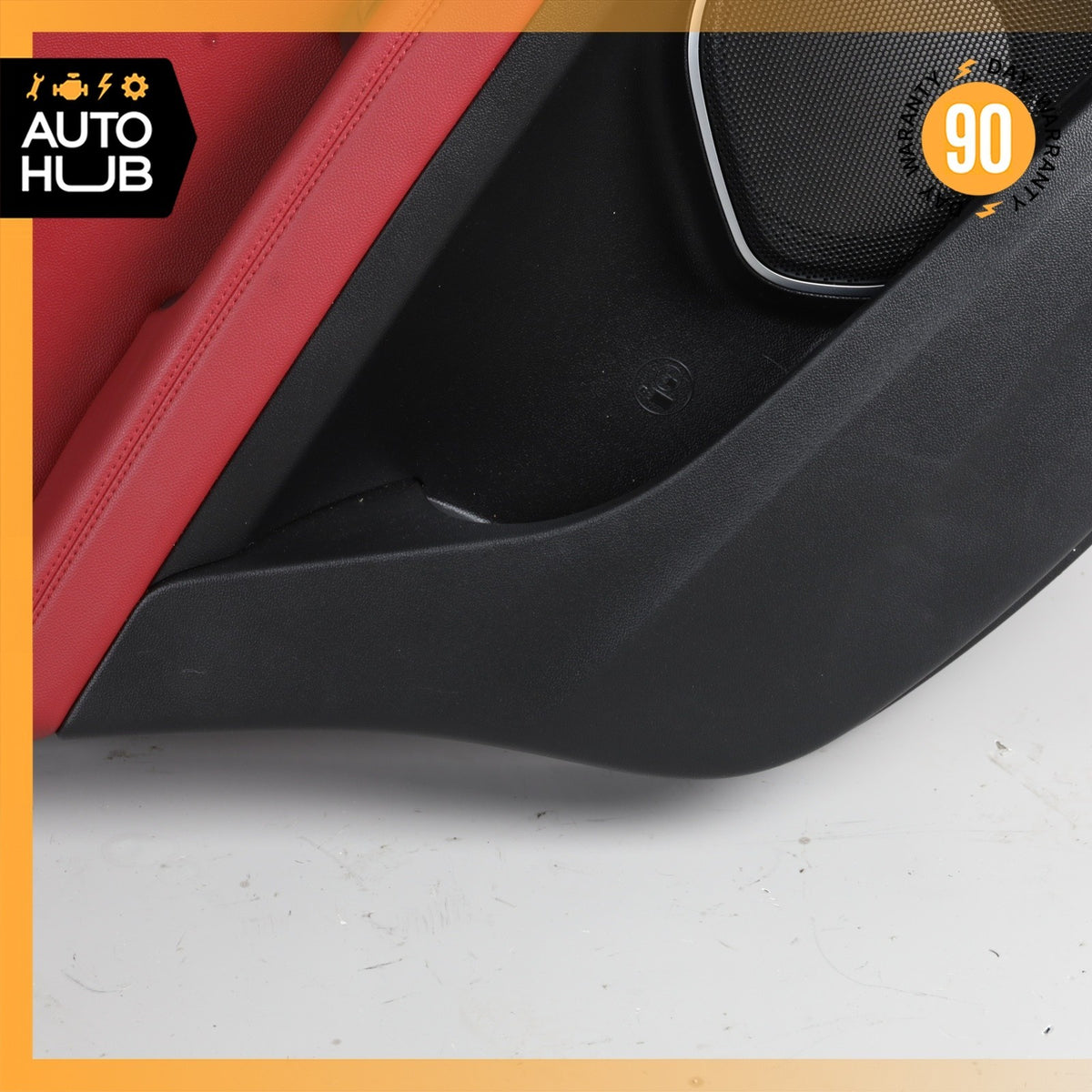 17-22 Alfa Romeo 949 Stelvio Rear Left Side Interior Door Panel Red OEM - photo 6