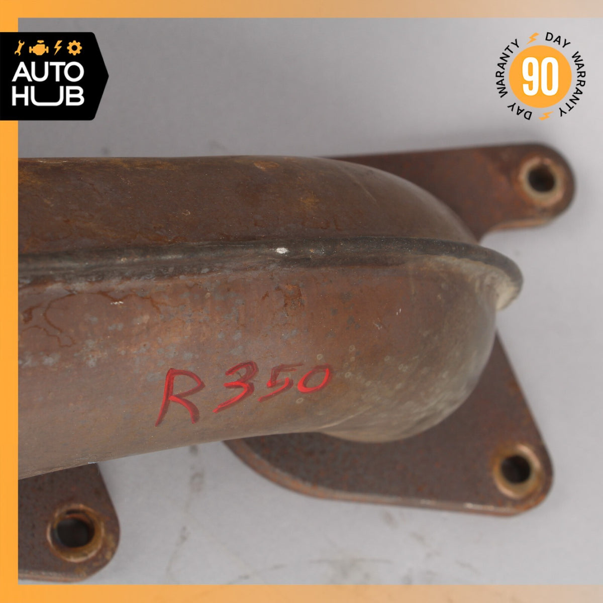 06-11 Mercedes W251 R350 ML350 M272 Right & Left Exhaust Manifold Header Set OEM - photo 5