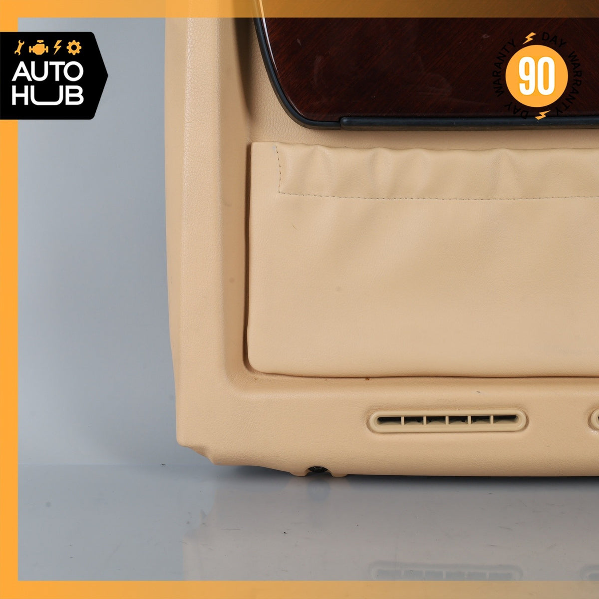 Maserati Quattroporte M139 Back Panel Seat Cover Front Left or Right w/Table OEM - photo 3