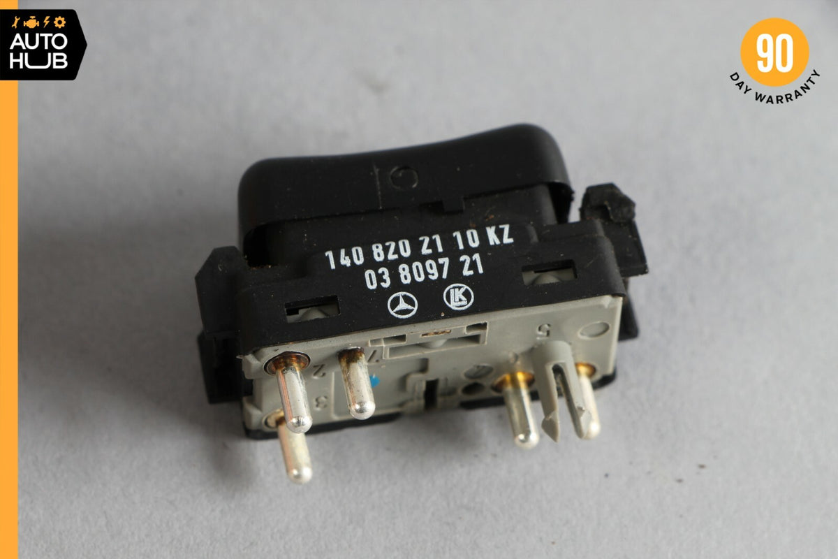92-99 Mercedes W140 300SD 400SEL Window Regulator Control Switch Button OEM - photo 5