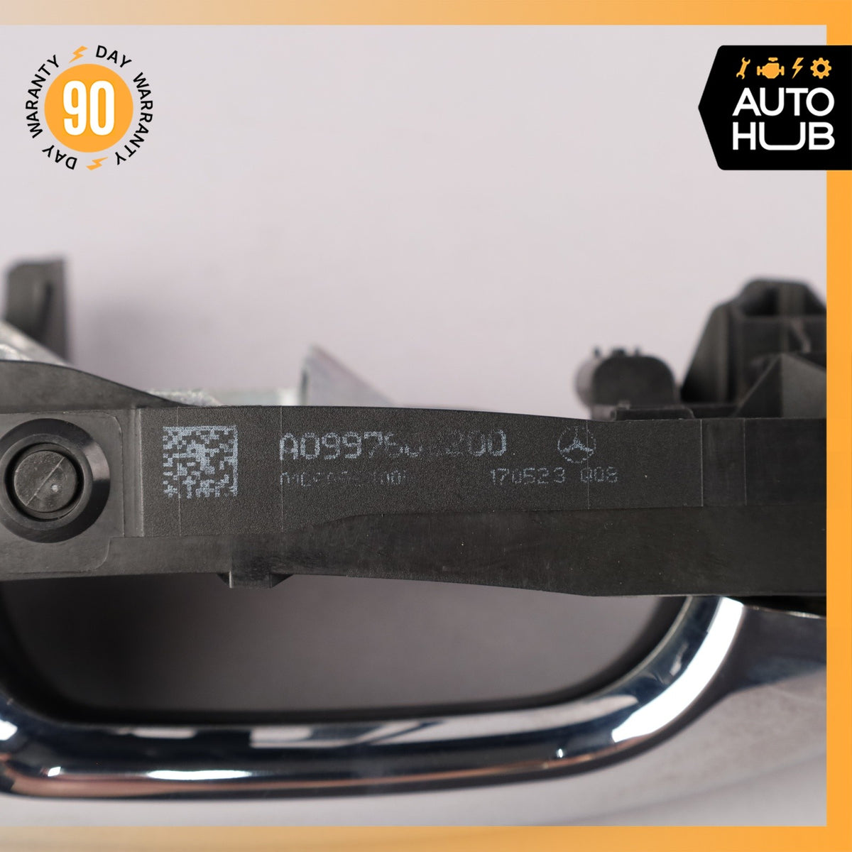 15-18 Mercedes W213 E43 C43 C63 AMG Right Passenger Side Door Handle Gray OEM - photo 13
