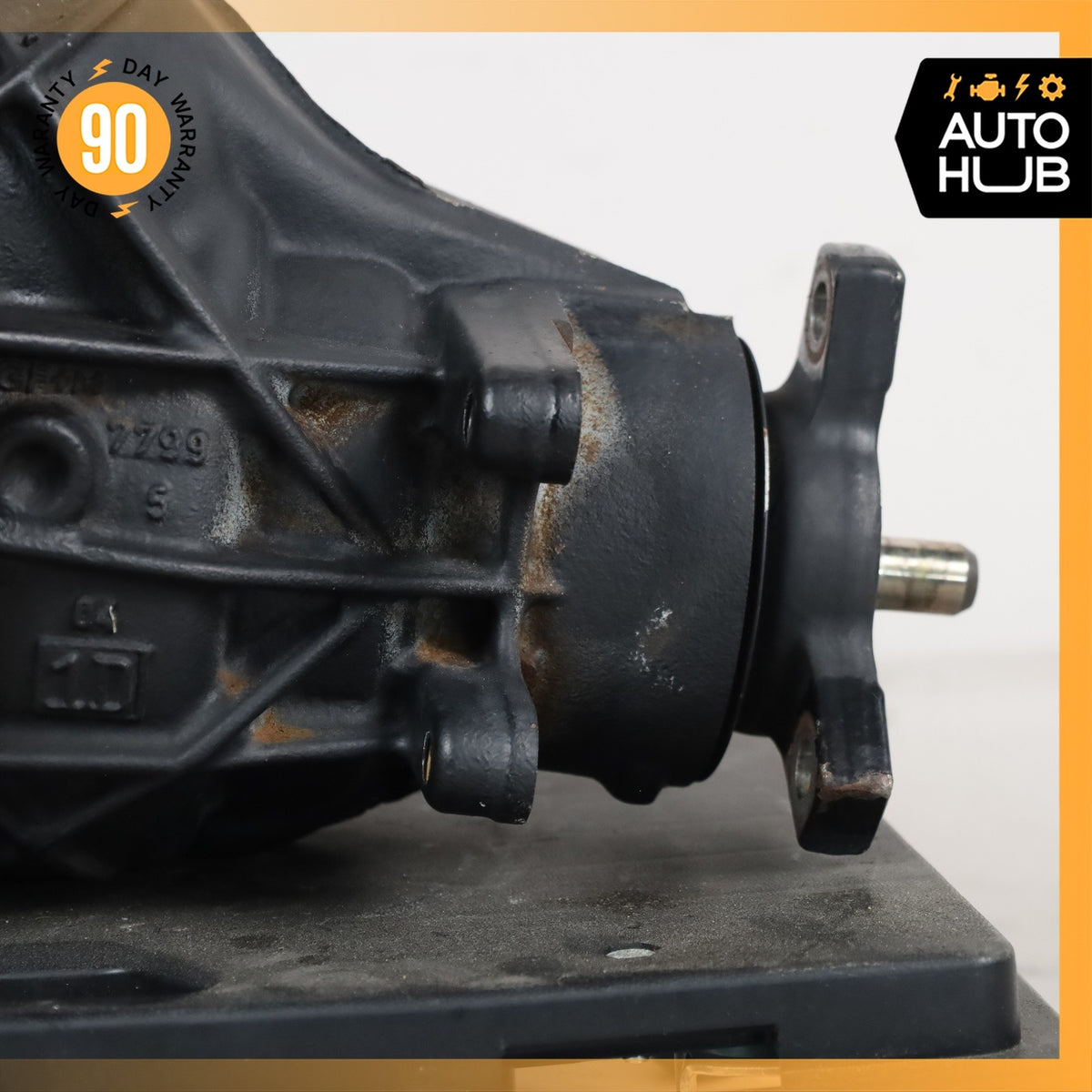04-06 Mercedes R230 SL500 Rear Differential Diff Axle Carrier 2303510005 OEM - photo 6