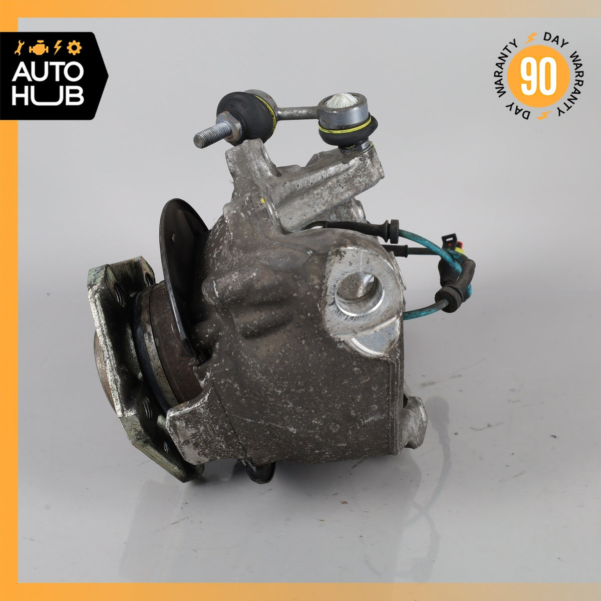06-10 Maserati Quattroporte M139 Rear Left Side Spindle Knuckle Hub OEM 84k - photo 8