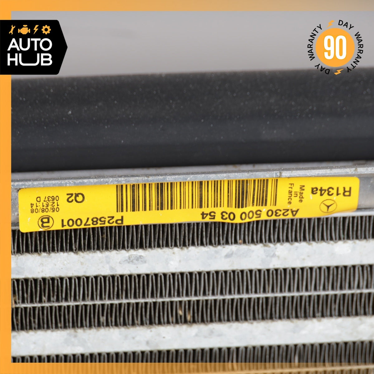 07-12 Mercedes R230 SL550 Engine Cooling Radiator A/C Condensor Oil Cooler OEM - photo 15