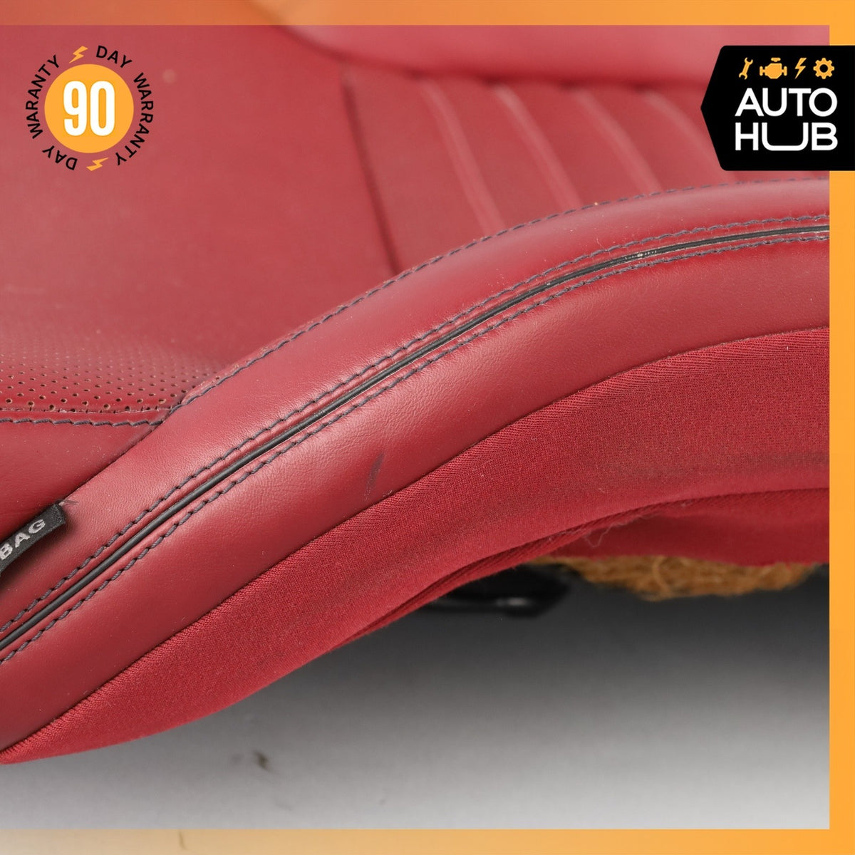 13-20 Mercedes R231 SL400 SL550 Right Side Top Upper Seat Cushion Nappa OEM 54k - photo 18