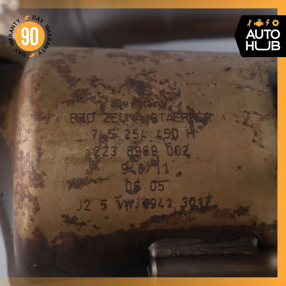 Porsche Cayenne 955 Turbo Rear Engine Exhaust Downpipe Left & Right Side Set OEM - photo 15