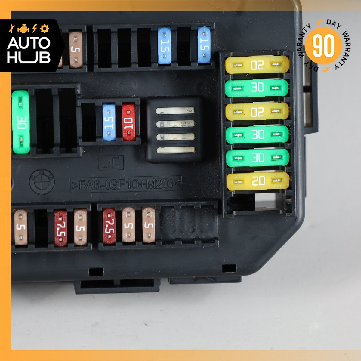 12-18 BMW F30 330e 320i 328i Front Sam Module Relay Distribution Fuse Box OEM - photo 6