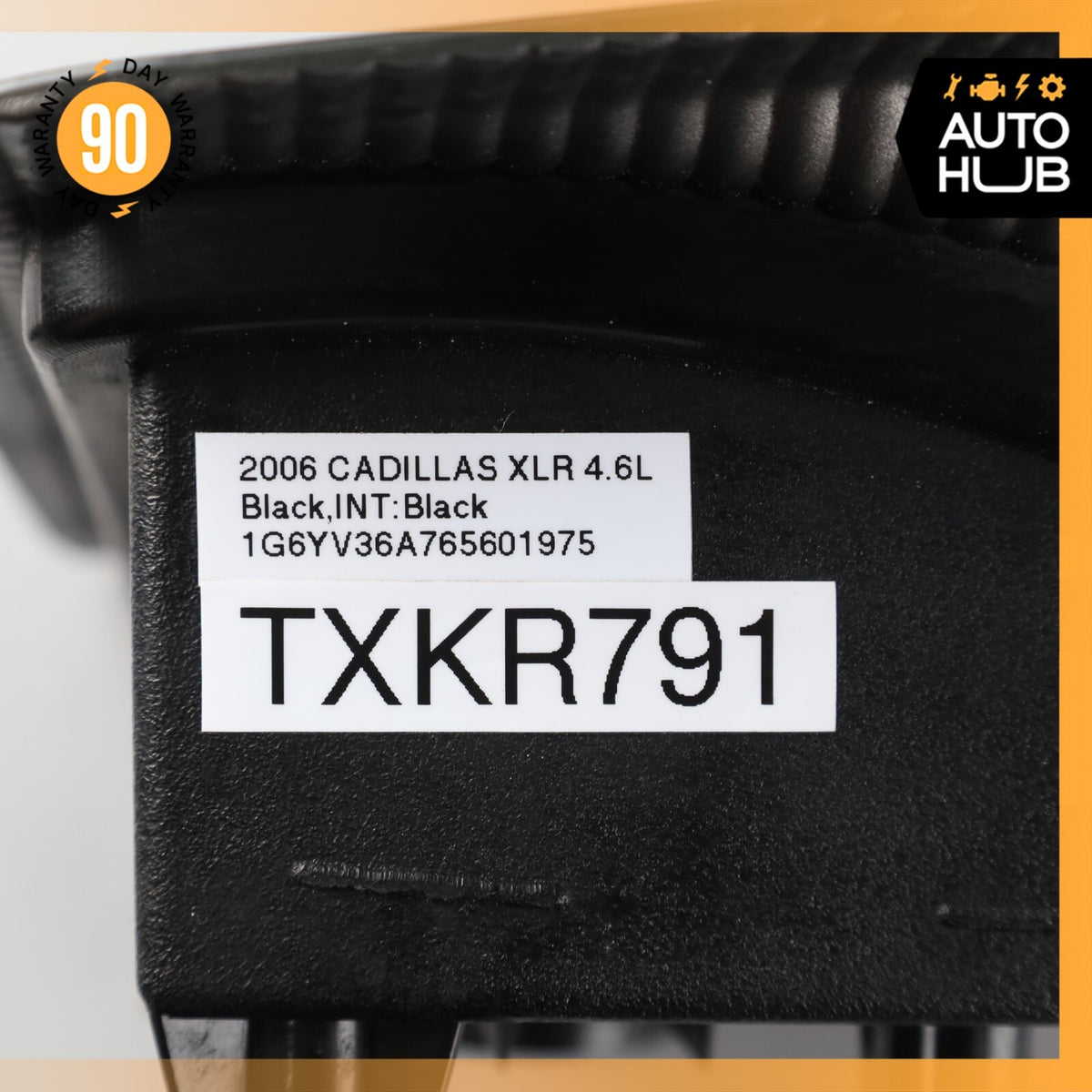 04-09 Cadillac XLR Rear Trunk Lid License Plate Light 16530844 OEM - photo 12