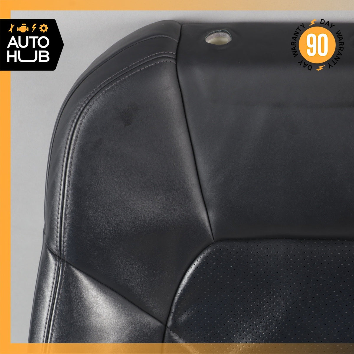 11-18 Porsche Cayenne 958 Front Left Side Seat Upper Cushion Leather OEM - photo 7