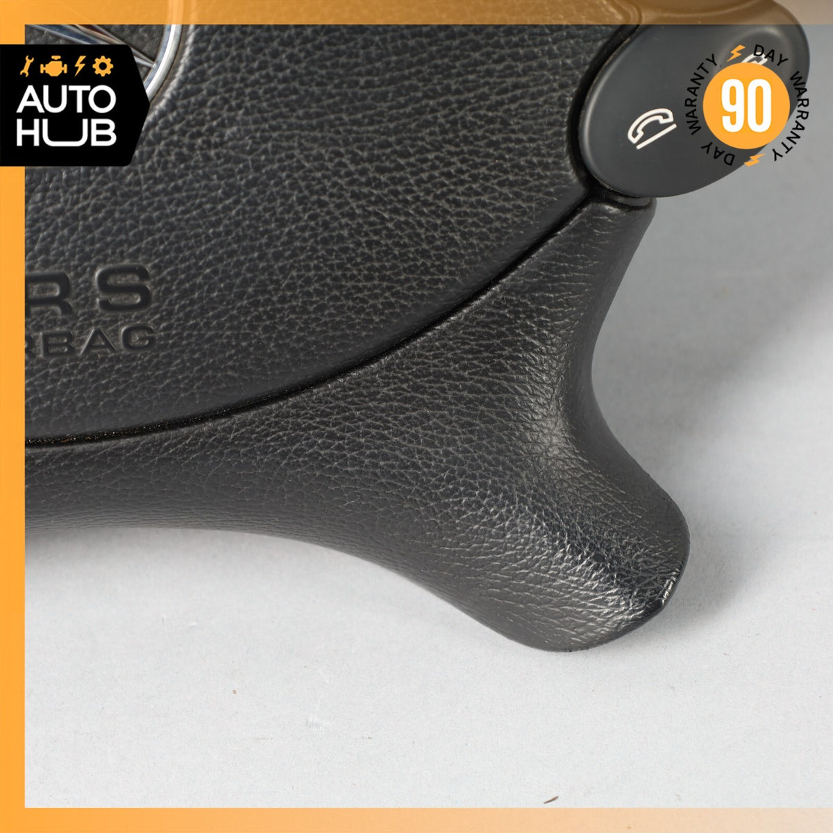 Mercedes W211 E350 CLS55 CLK350 SL500 Steering Wheel Airbag Air Bag Black OEM - photo 5