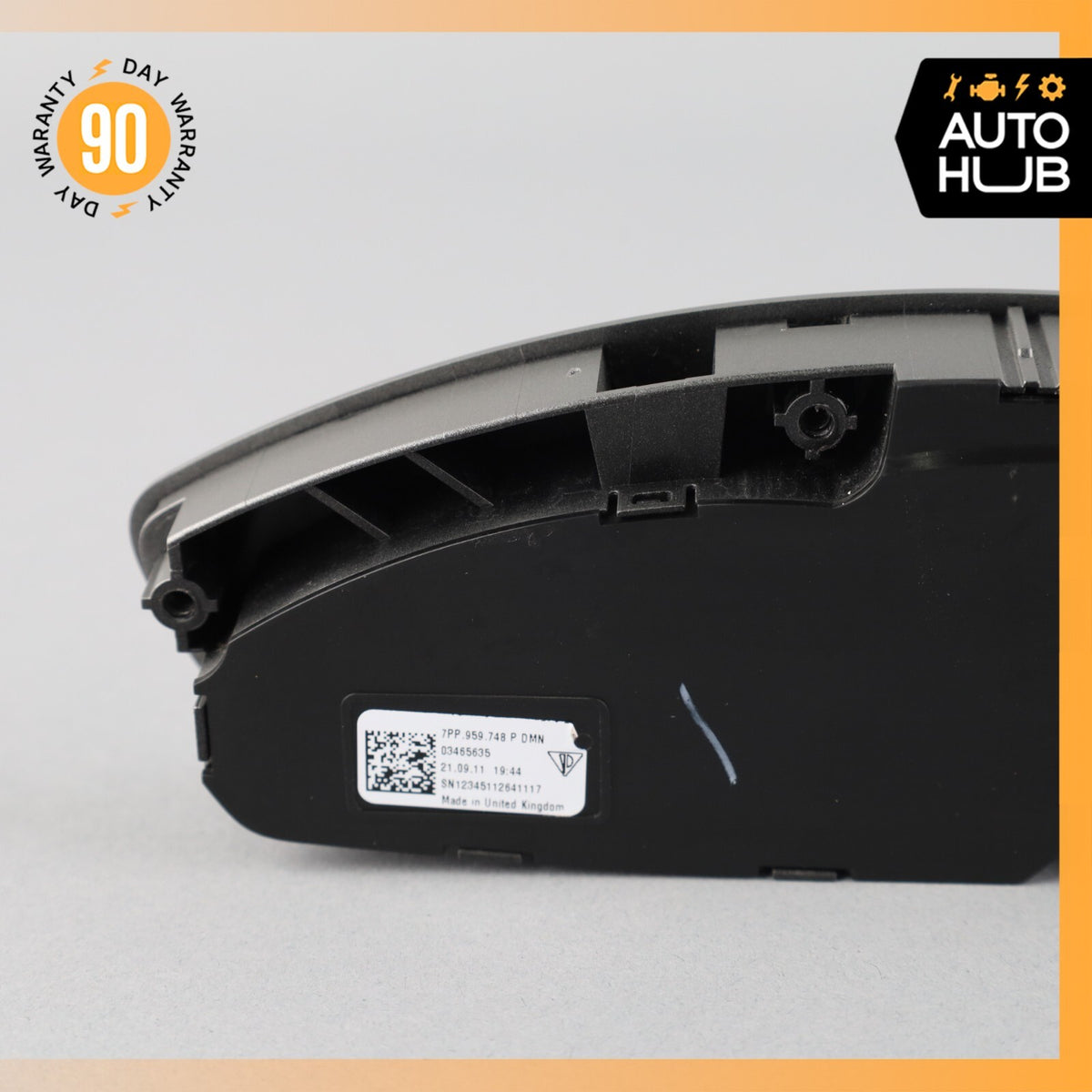 11-18 Porsche Cayenne 958 Hybrid S Front Right Side Seat Control Switch OEM - photo 6