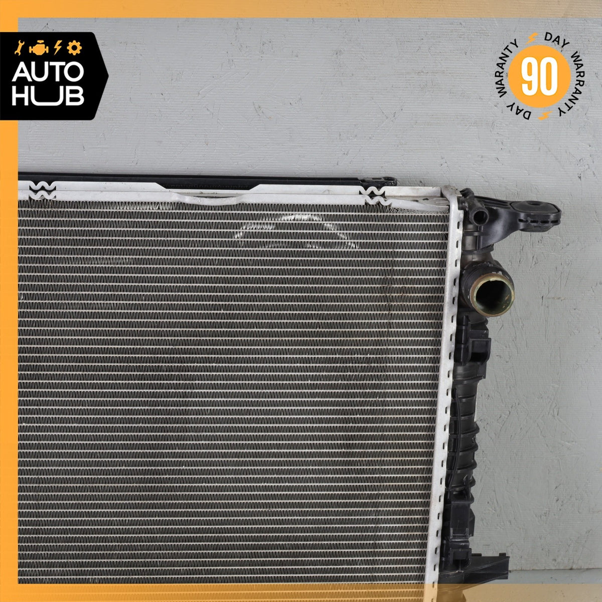 11-12 Audi D4 A8 4.2L Engine Cooling Radiator A/C Condenser Steering Cooler OEM - photo 9