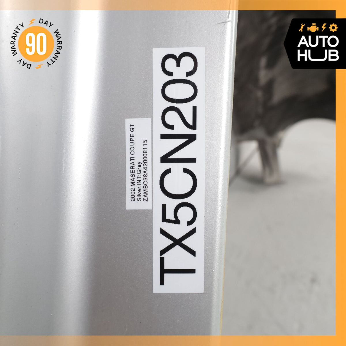 02-07 Maserati M138 Coupe GT 4200 Left Driver Side Fender Assembly OEM - photo 18