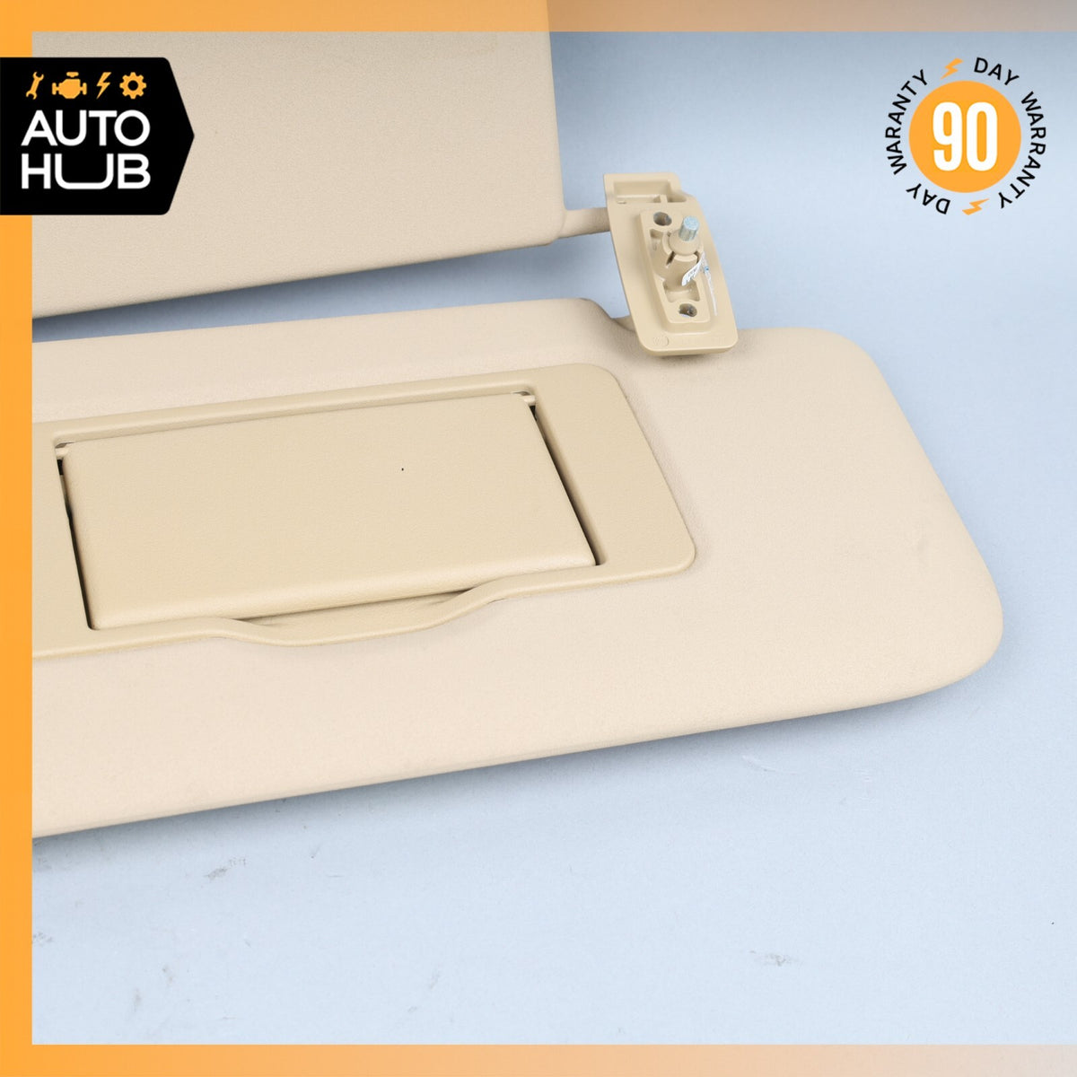 06-12 Mercedes W164 ML550 GL350 Sun Visor Sunvisor Front Right Side Beige OEM - photo 9