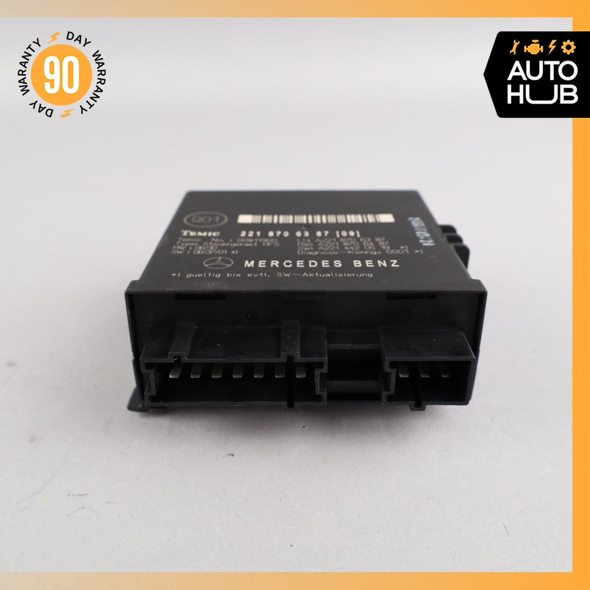 07-09 Mercedes W221 S63 CL550 Trunk Release Remote Open Close Module Unit OEM - photo 6