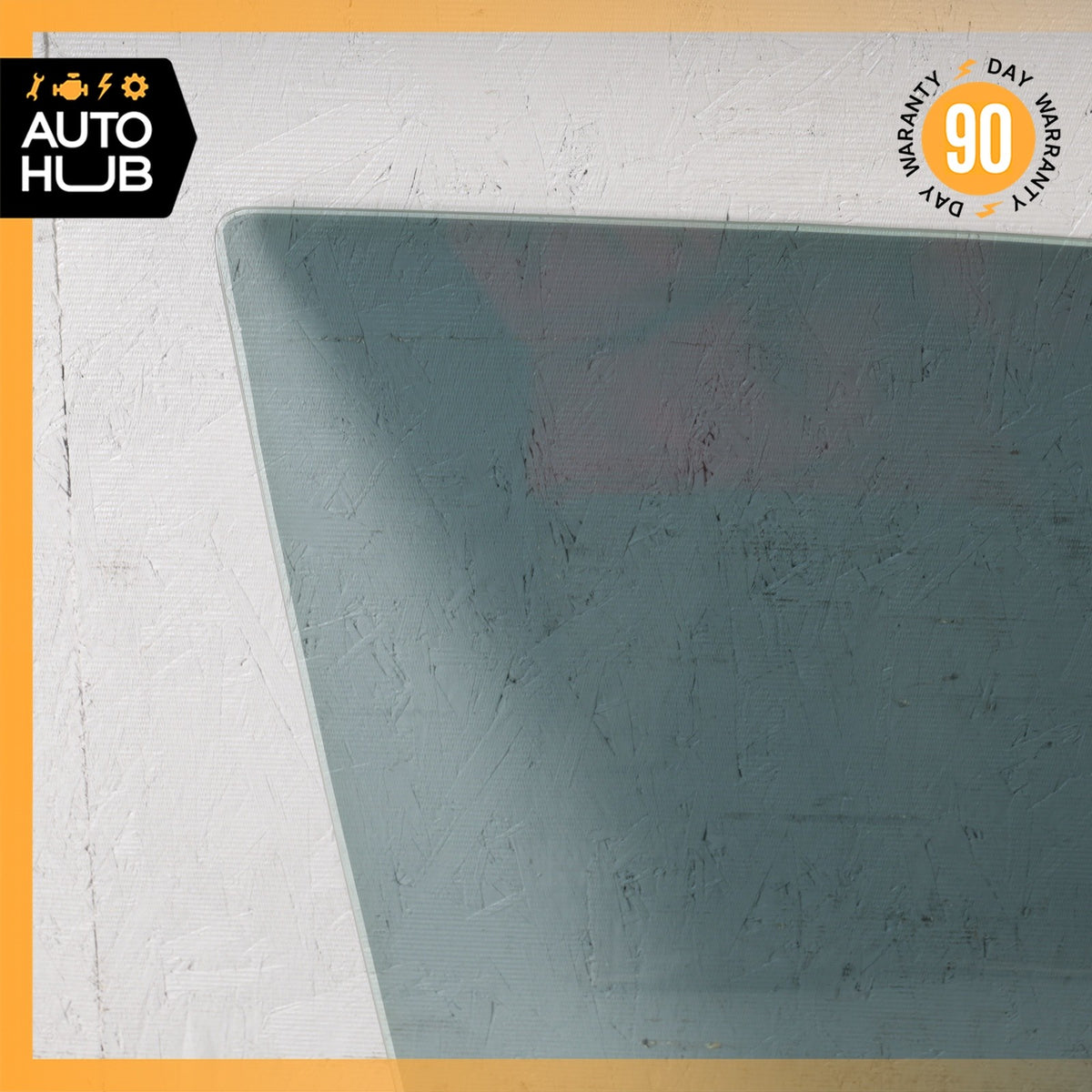 90-93 Mercedes 300E Front Right Passenger Side Door Window Glass OEM - photo 4