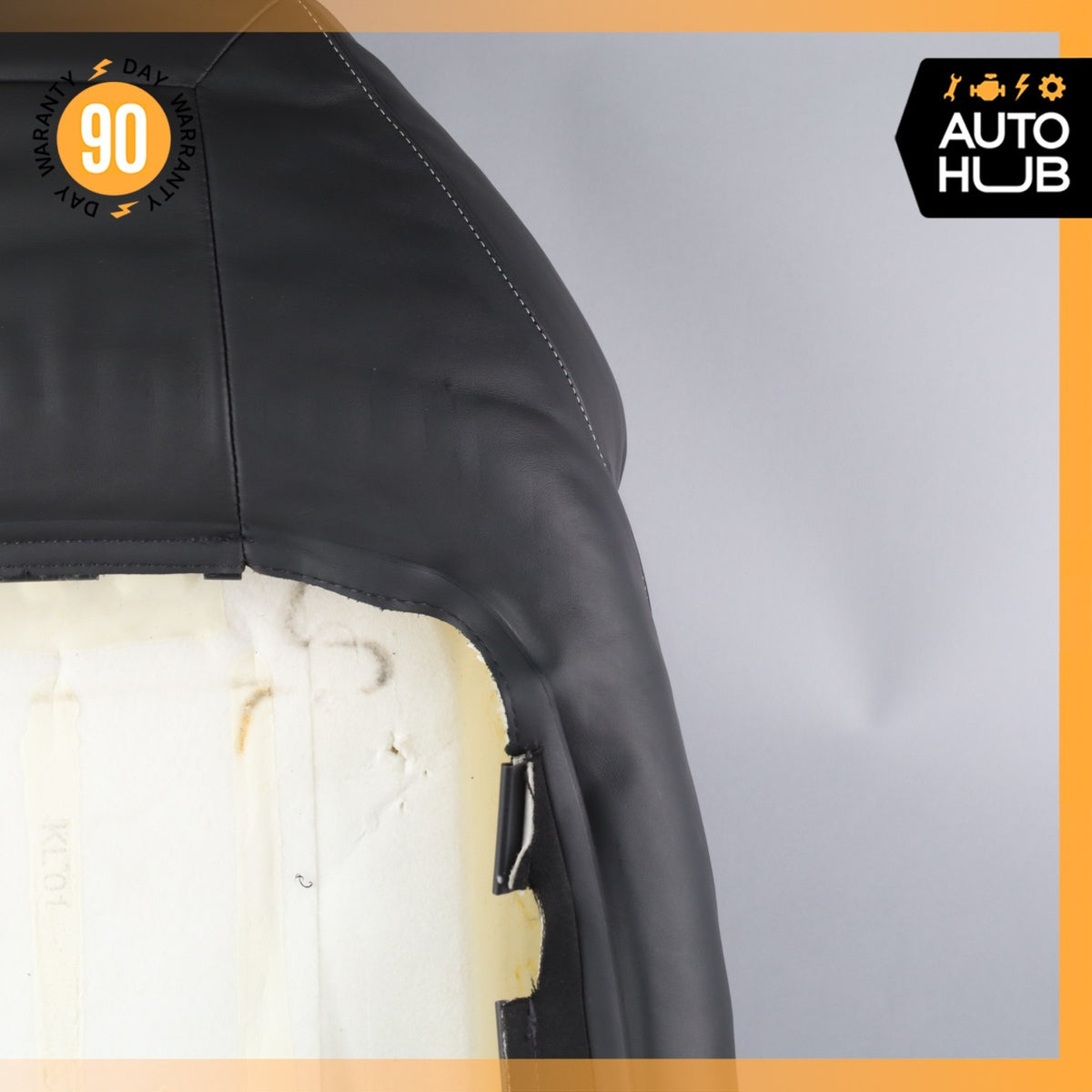 13-17 Audi S5 Convertible Front Left Top Upper Seat Cushion Nappa Black OEM - photo 13