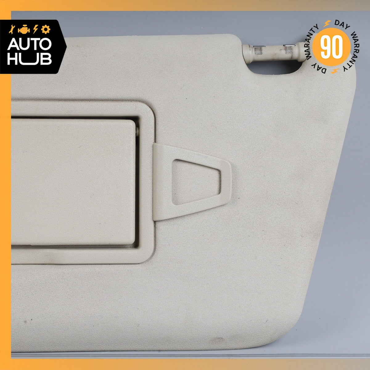 10-15 Mercedes X204 GLK250 GLK350 Left Side Sunvisor Sun Visor Beige OEM - photo 5
