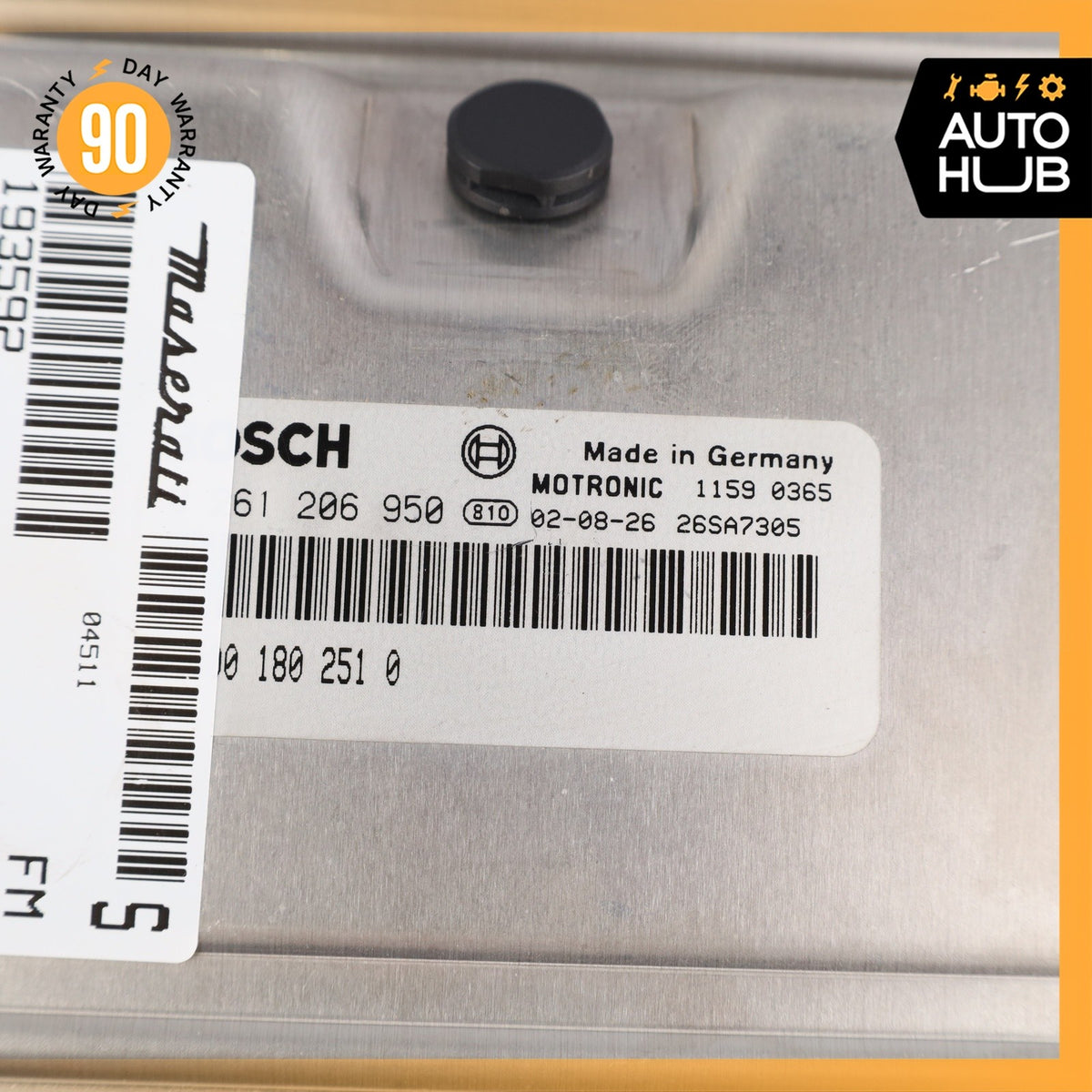 02-04 Maserati M138 4200 Coupe GT 4.2L V8 ECU Engine Control Module Unit OEM 27k - photo 10