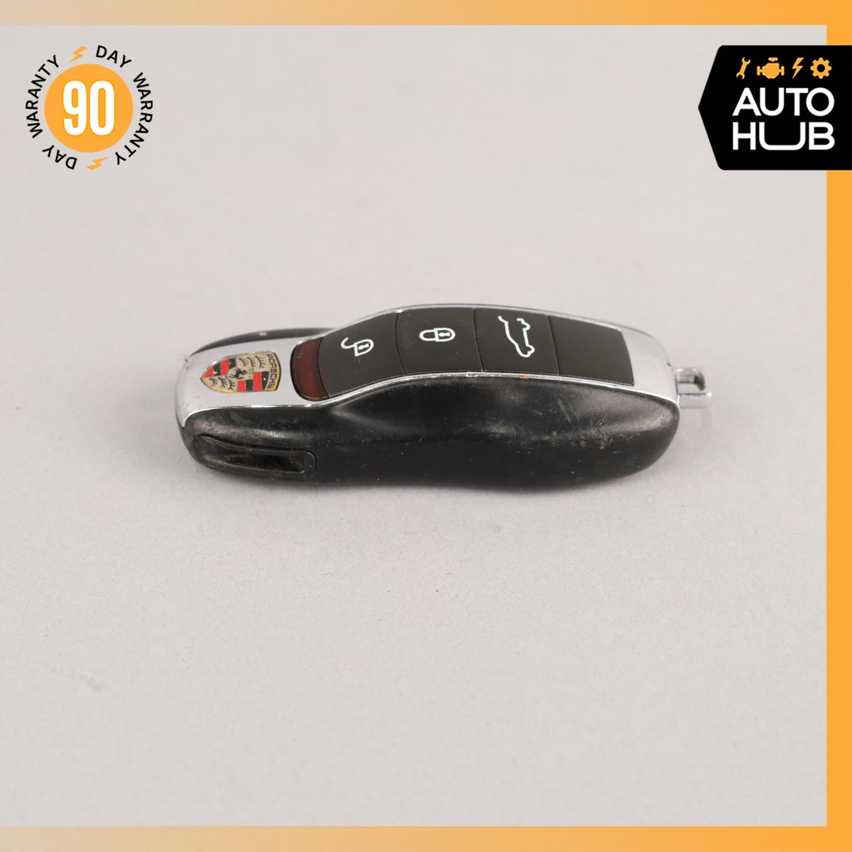 11-18 Porsche Cayenne 958 Start Ignition Switch Module w/ Key 7PP905865E OEM - photo 13