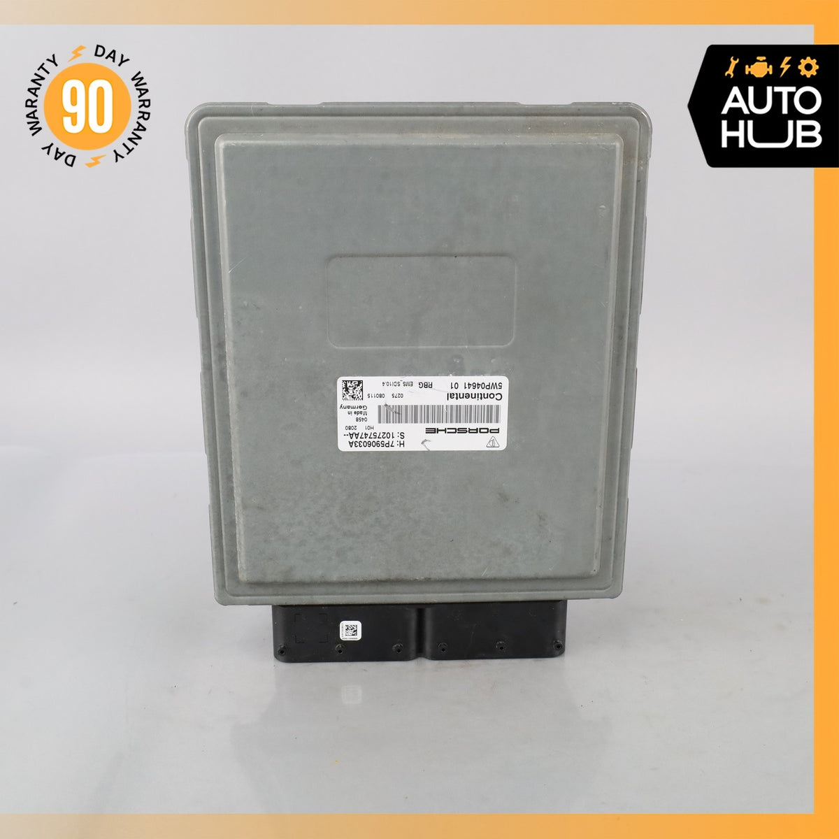 15-18 Porsche Cayenne 958 Turbo 4.8L Engine Control Module ECU 7P5906033A OEM - photo 9
