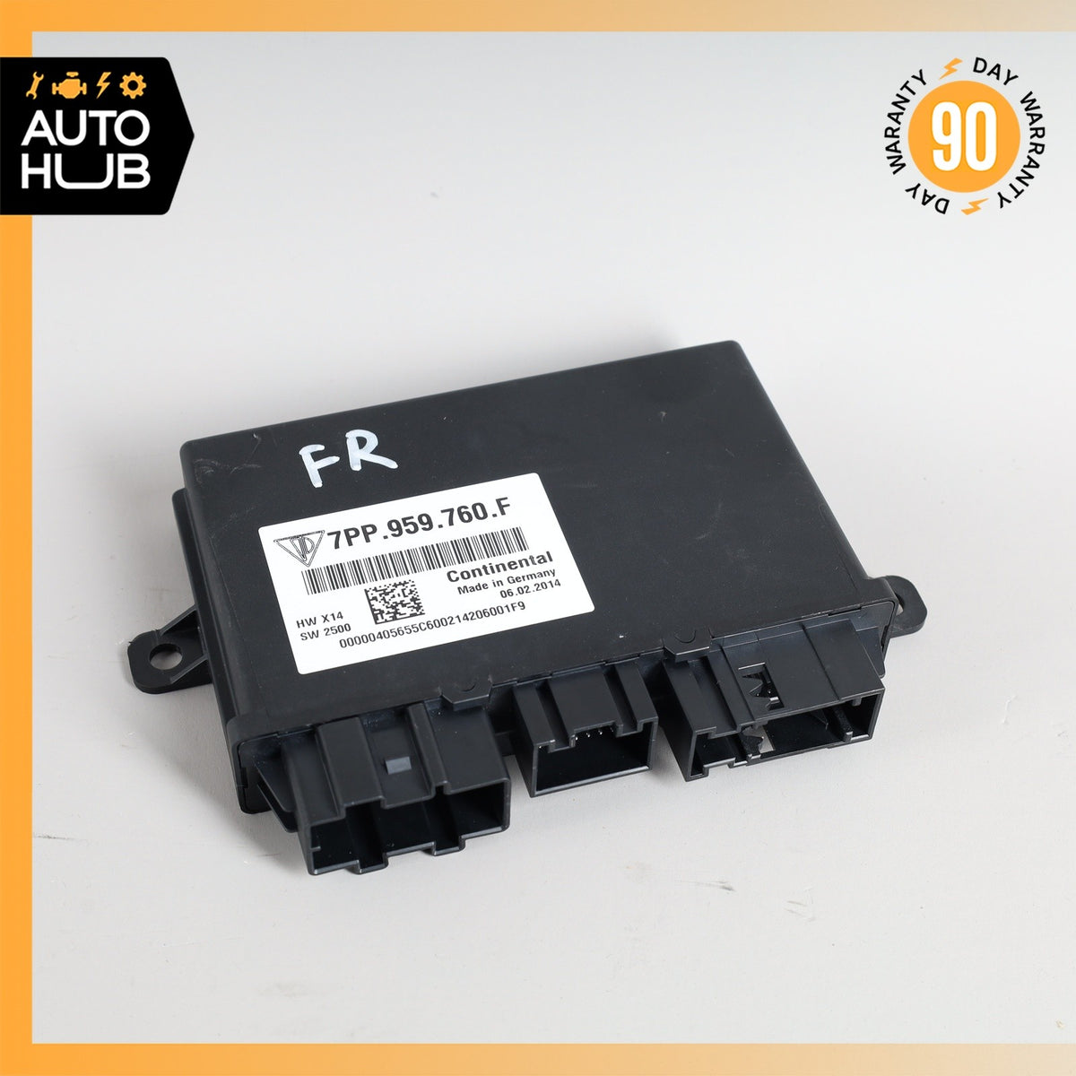 Porsche Cayenne 958 Front Left or Right Seat Control Module Unit 7PP959760F OEM - photo 1