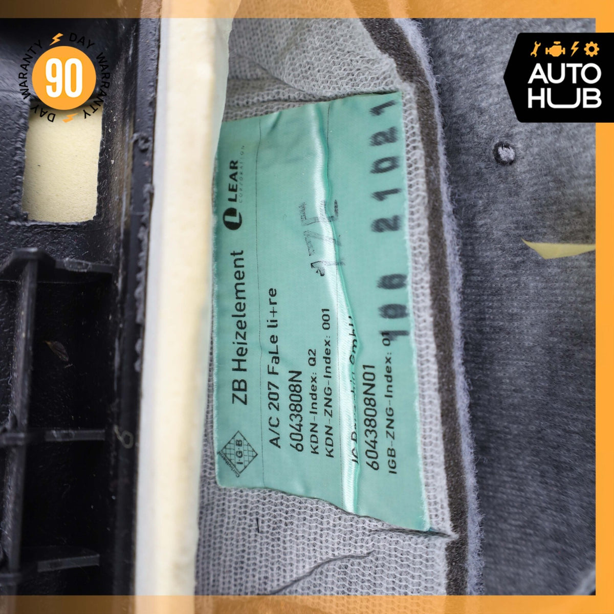 10-17 Mercedes W207 E350 E550 E400 Front Right Side Seat Cushion Upper OEM - photo 18