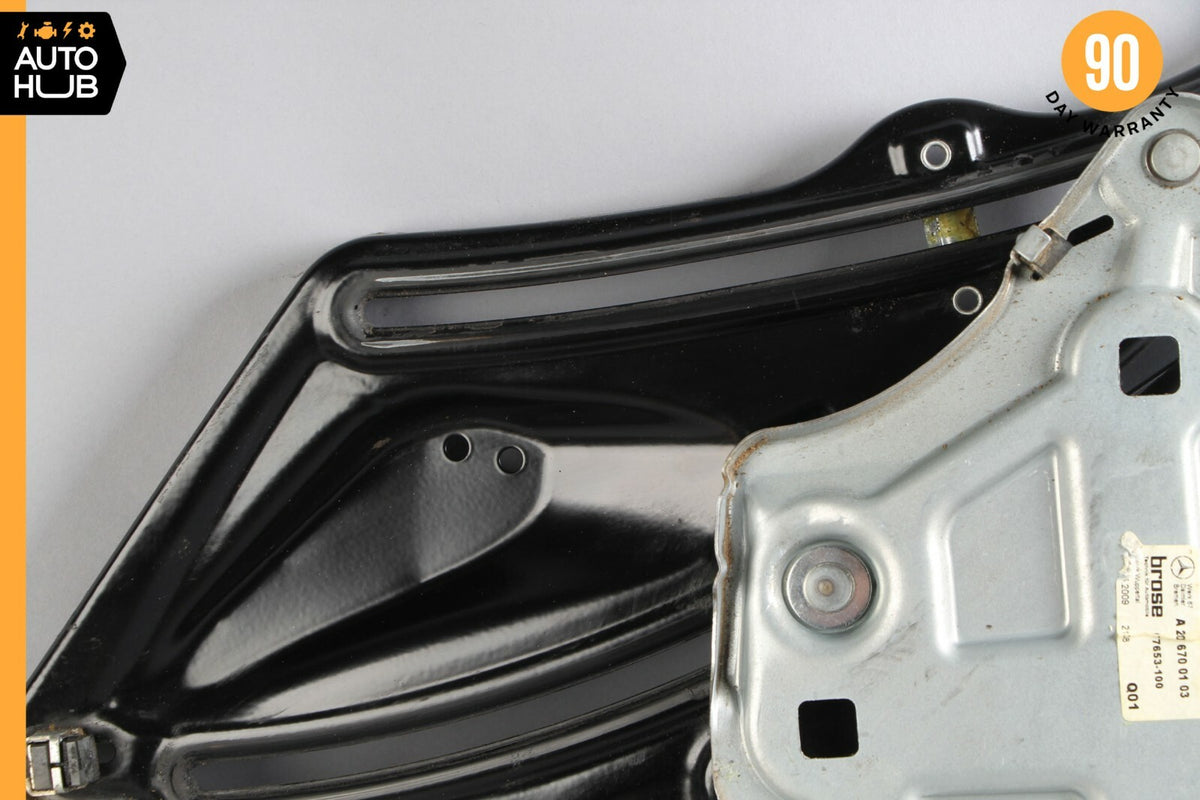 10-17 Mercedes W207 E350 Coupe Rear Left Driver Side Window Regulator W/Motor - photo 10