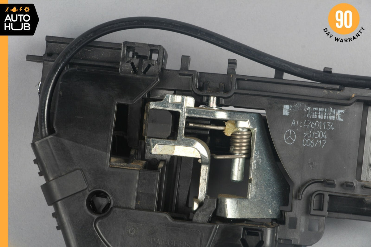 06-13 Mercedes W164 ML63 AMG GL450 Rear Left Side Exterior Door Handle Black OEM - photo 9