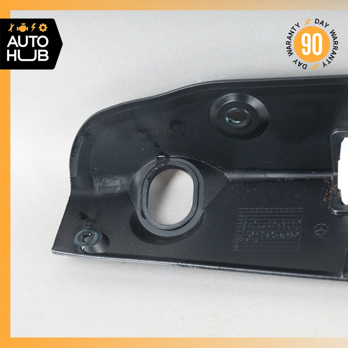 11-17 Mercedes W207 E350 E550 Trunk Lid Tailgate Handle Trim Black OEM - photo 8